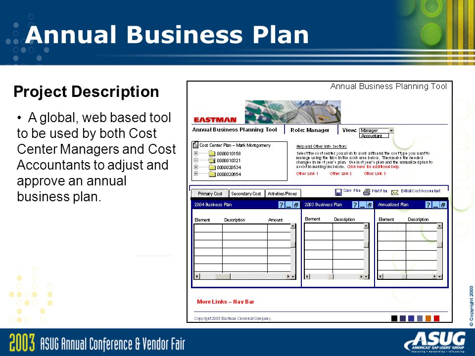 project description business plan